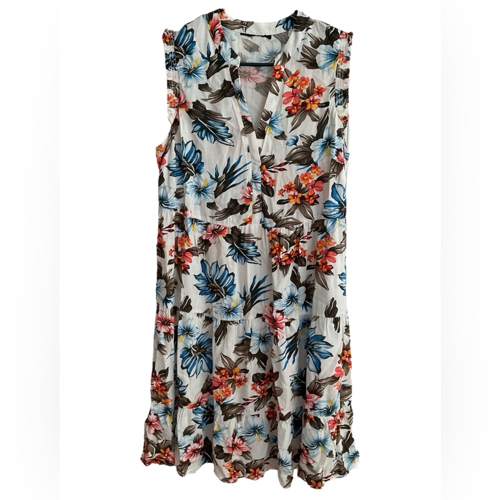 Floral🌴Sleeveless Dress
